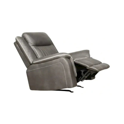 Enzo  Glider Recliner- Gray