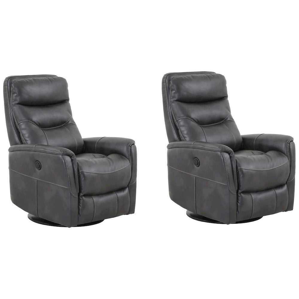 Flint Recliner Nursery Glider Set – Elegant Boucle Chairs for Comfort