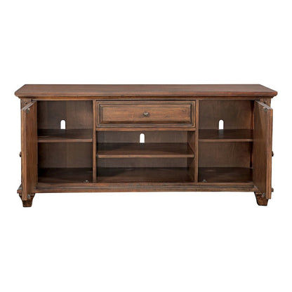 Sedona 66" Entertainment Console - Cinnamon Cherry