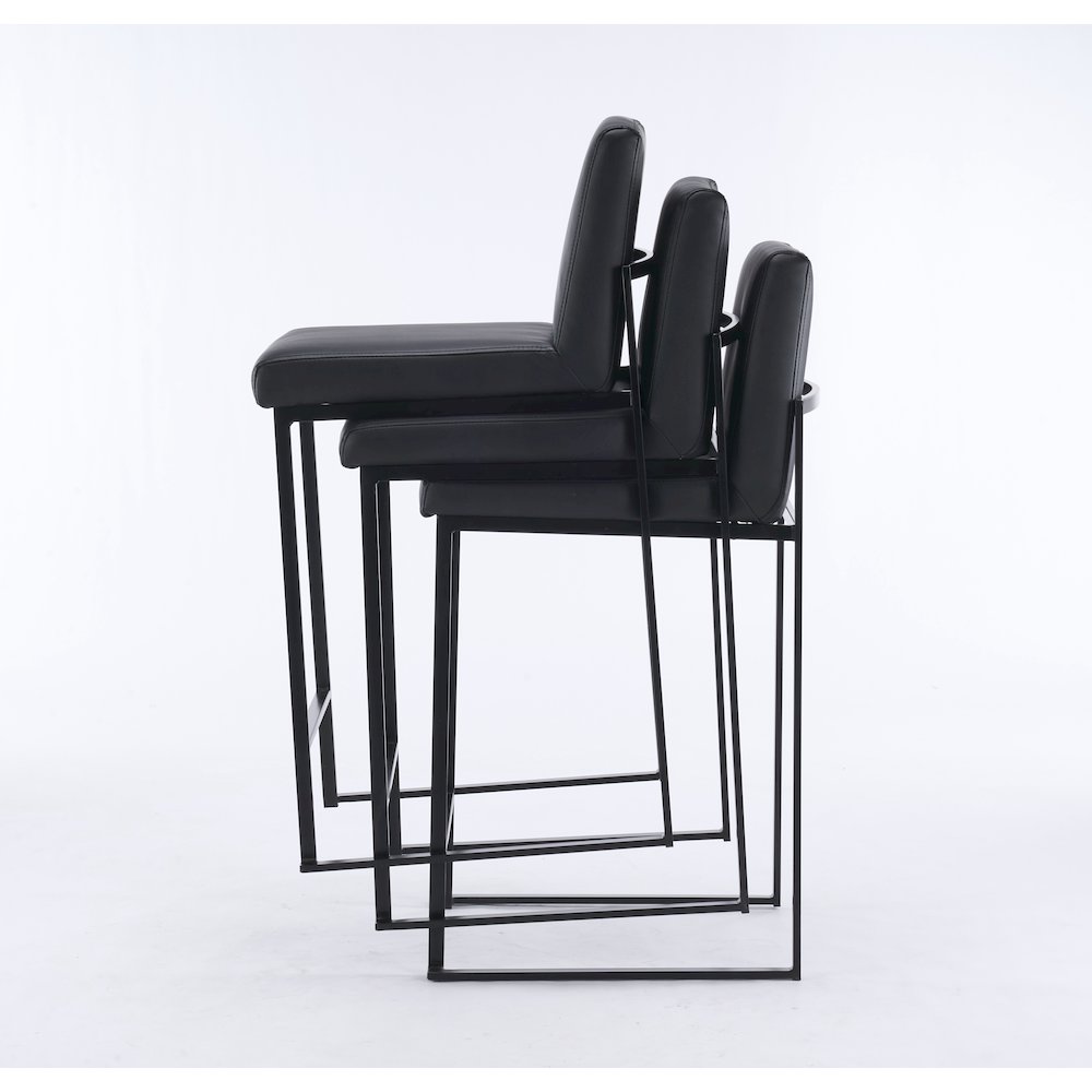 Home 2 Office London Stackable Barstool, set of 3