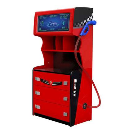 GTS EV 3 Drawer Chest with Cabinet, Charging Station Theme