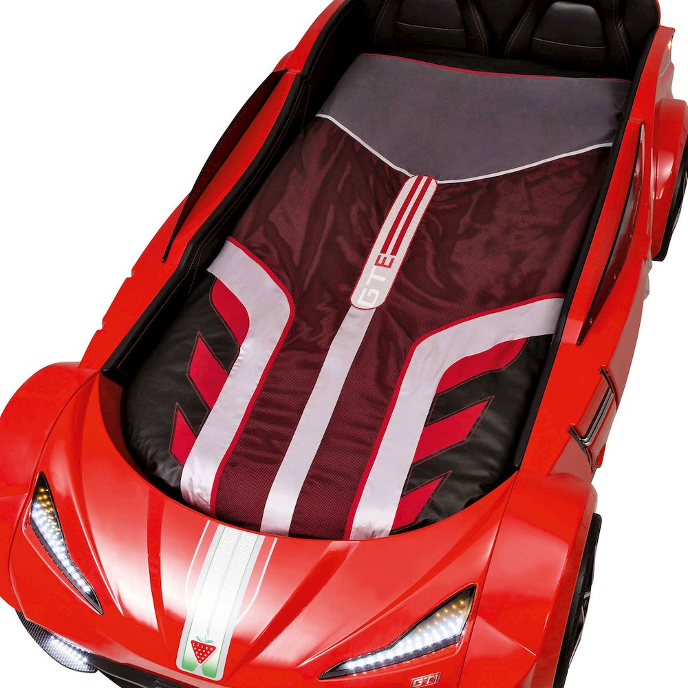 GTS Twin Size Comforter with Patchwork and Mesh Details