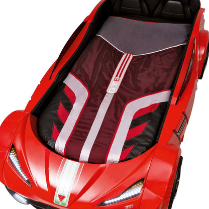 GTS Twin Size Comforter with Patchwork and Mesh Details