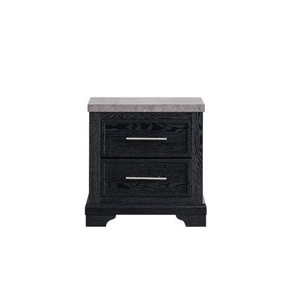 Glory Furniture Grande Nightstand, Black