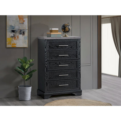 Glory Furniture Grande Chest, Black