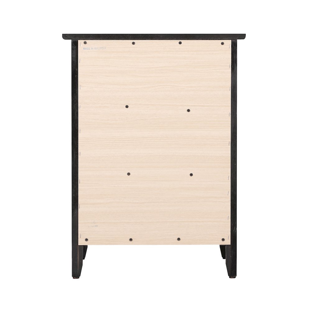 Nightstand with 3 Storage Drawers for Bedroom Organization