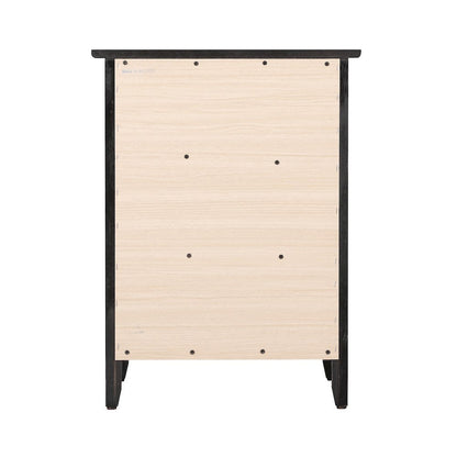 Nightstand with 3 Storage Drawers for Bedroom Organization