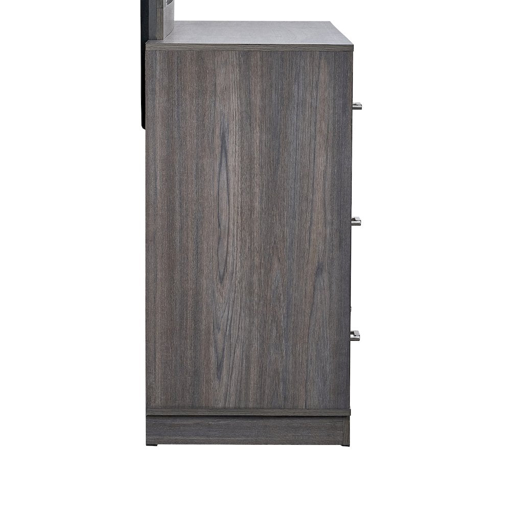 Glory Furniture Aberdeen Dresser, Gray/Oak