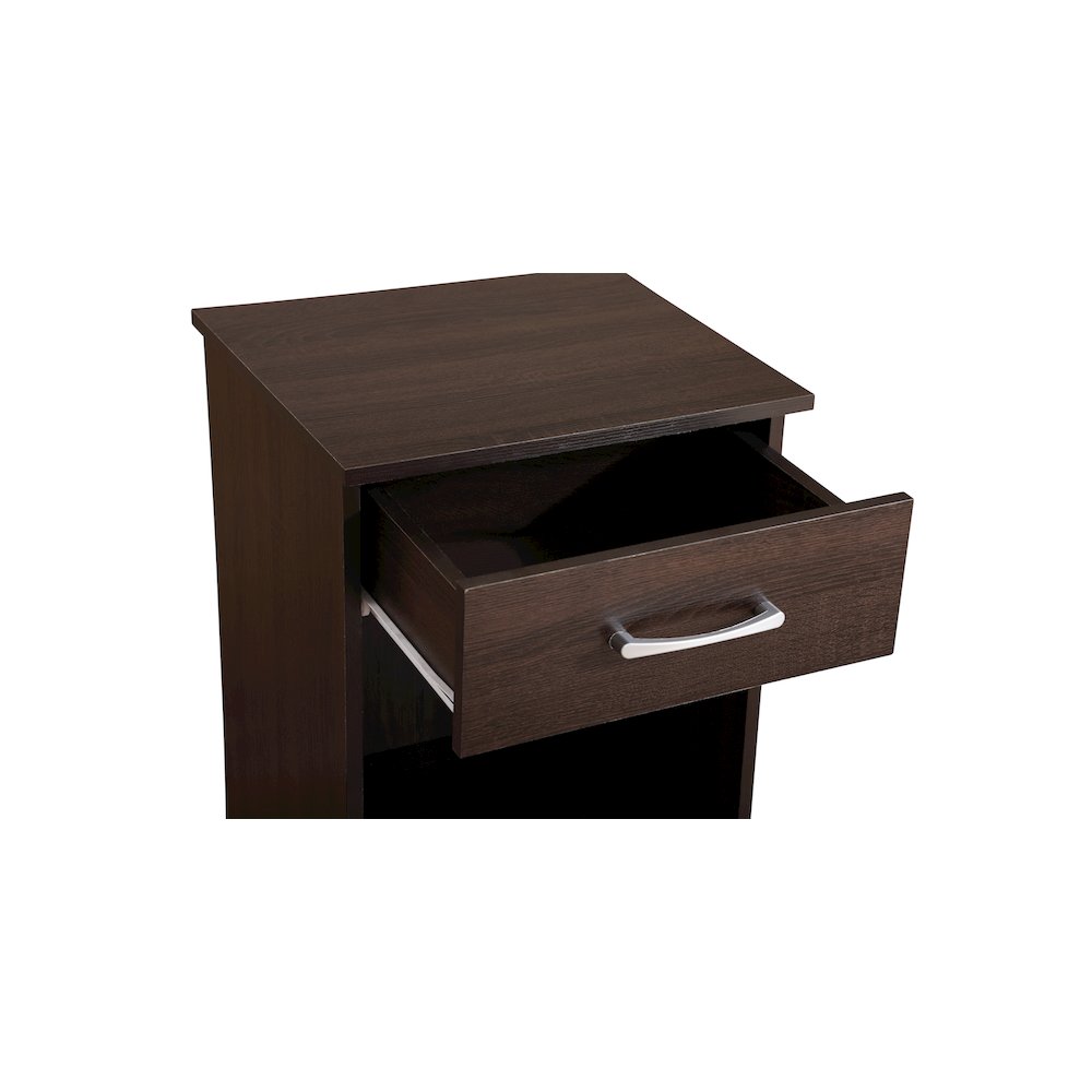 Glory Furniture Lindsey RTA Nightstand , Wenge