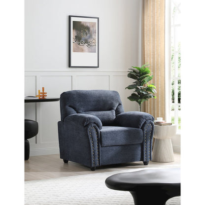 Contemporary Hamilton Chair Blue