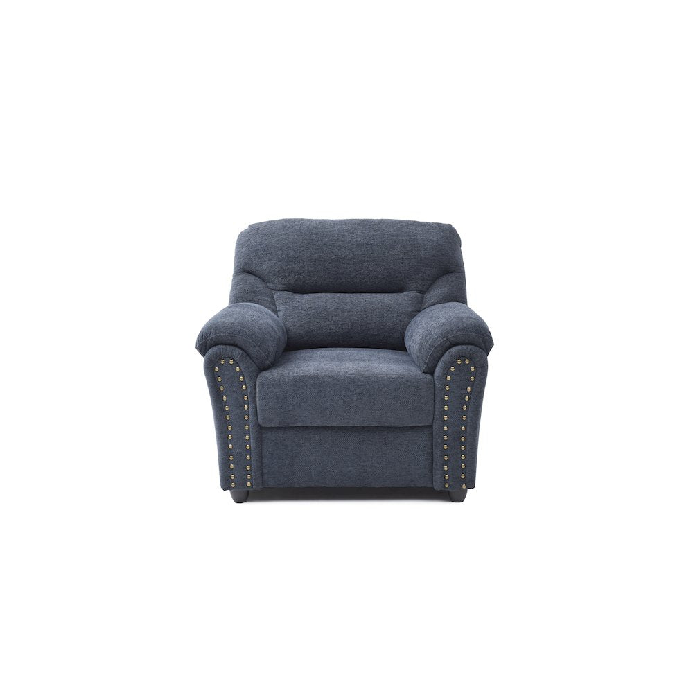 Contemporary Hamilton Chair Blue