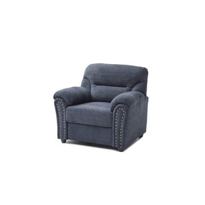 Contemporary Hamilton Chair Blue
