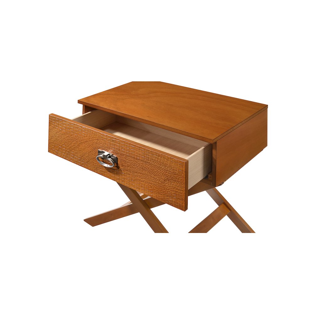 Glory Furniture Xavier Nightstand , Oak