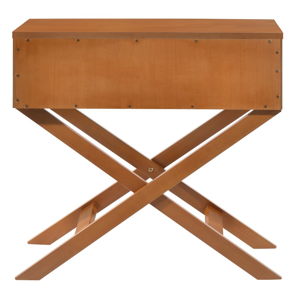 Glory Furniture Xavier Nightstand , Oak