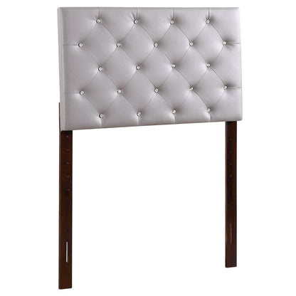 Glory Furniture Super Nova   Twin Headboard, Light Gray