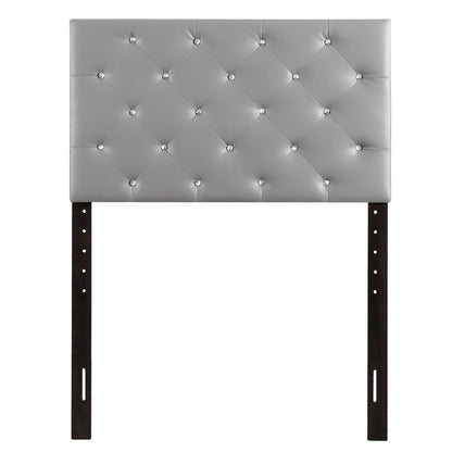 Glory Furniture Super Nova   Twin Headboard, Light Gray