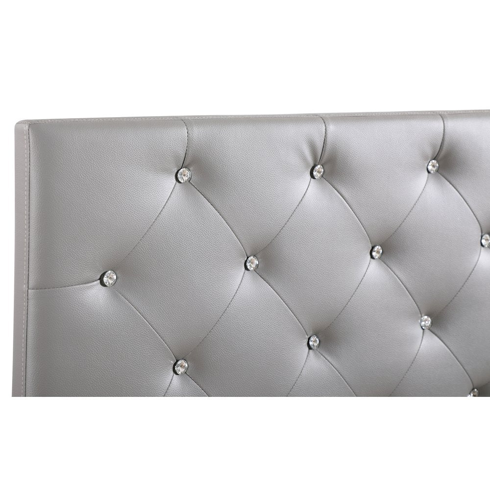Glory Furniture Super Nova   Twin Headboard, Light Gray