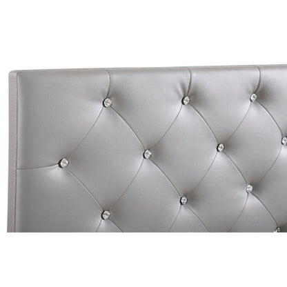 Glory Furniture Super Nova   Twin Headboard, Light Gray