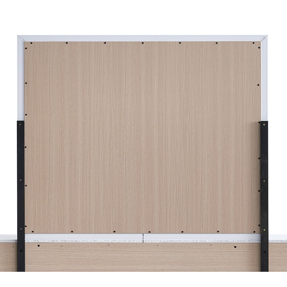 Contemporary Glasgow Mirror , White