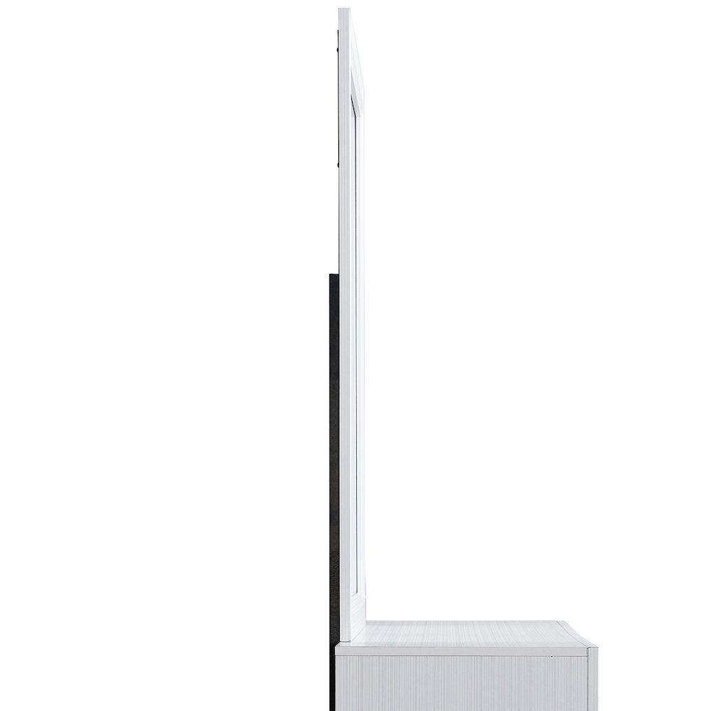 Contemporary Glasgow Mirror , White