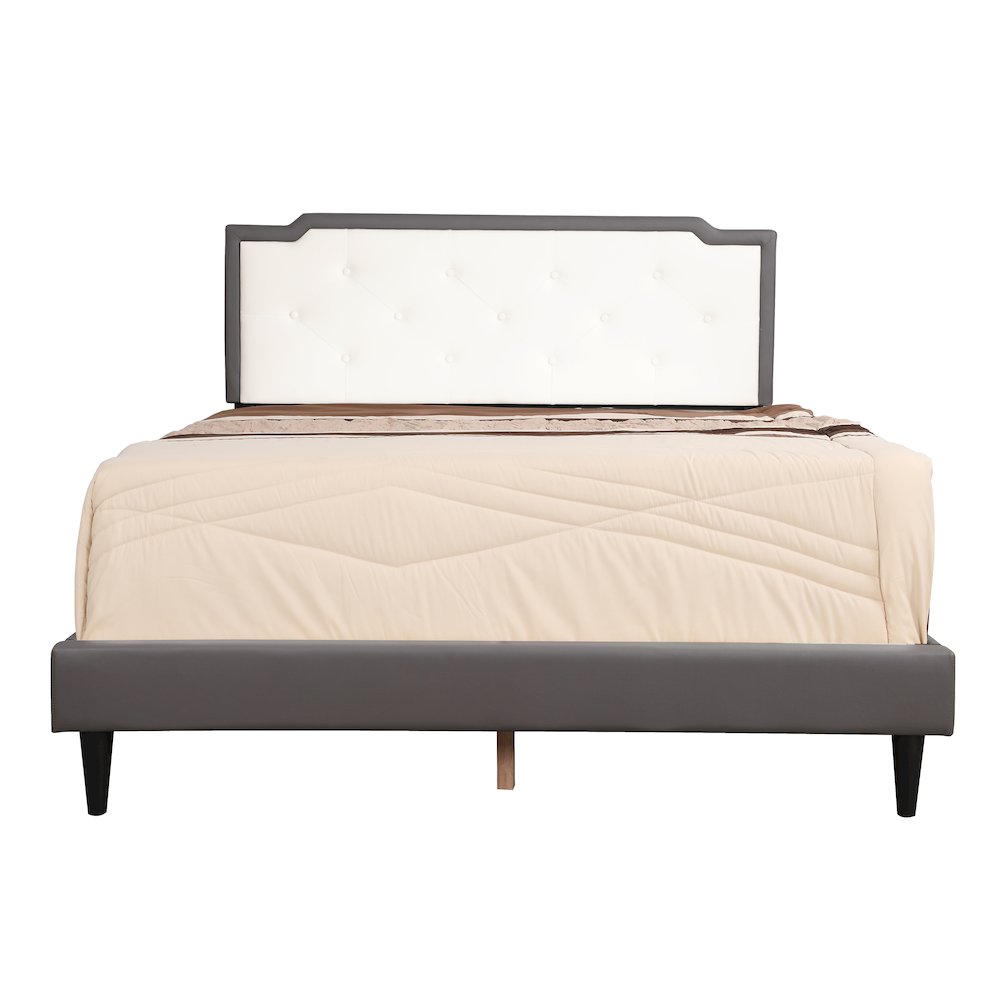 Glory Furniture Deb   Queen Bed - All In One Box, Gray