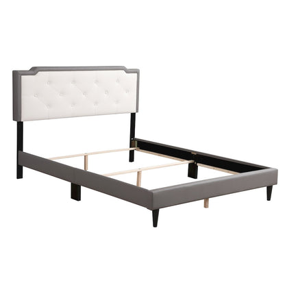 Glory Furniture Deb   Queen Bed - All In One Box, Gray