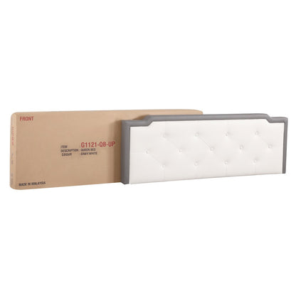 Glory Furniture Deb   Queen Bed - All In One Box, Gray
