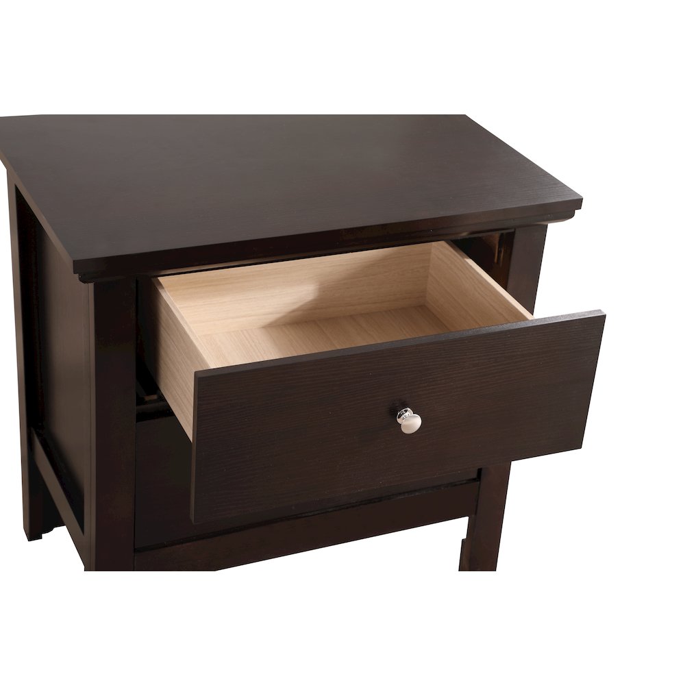Glory Furniture Primo   Nightstand, Espresso