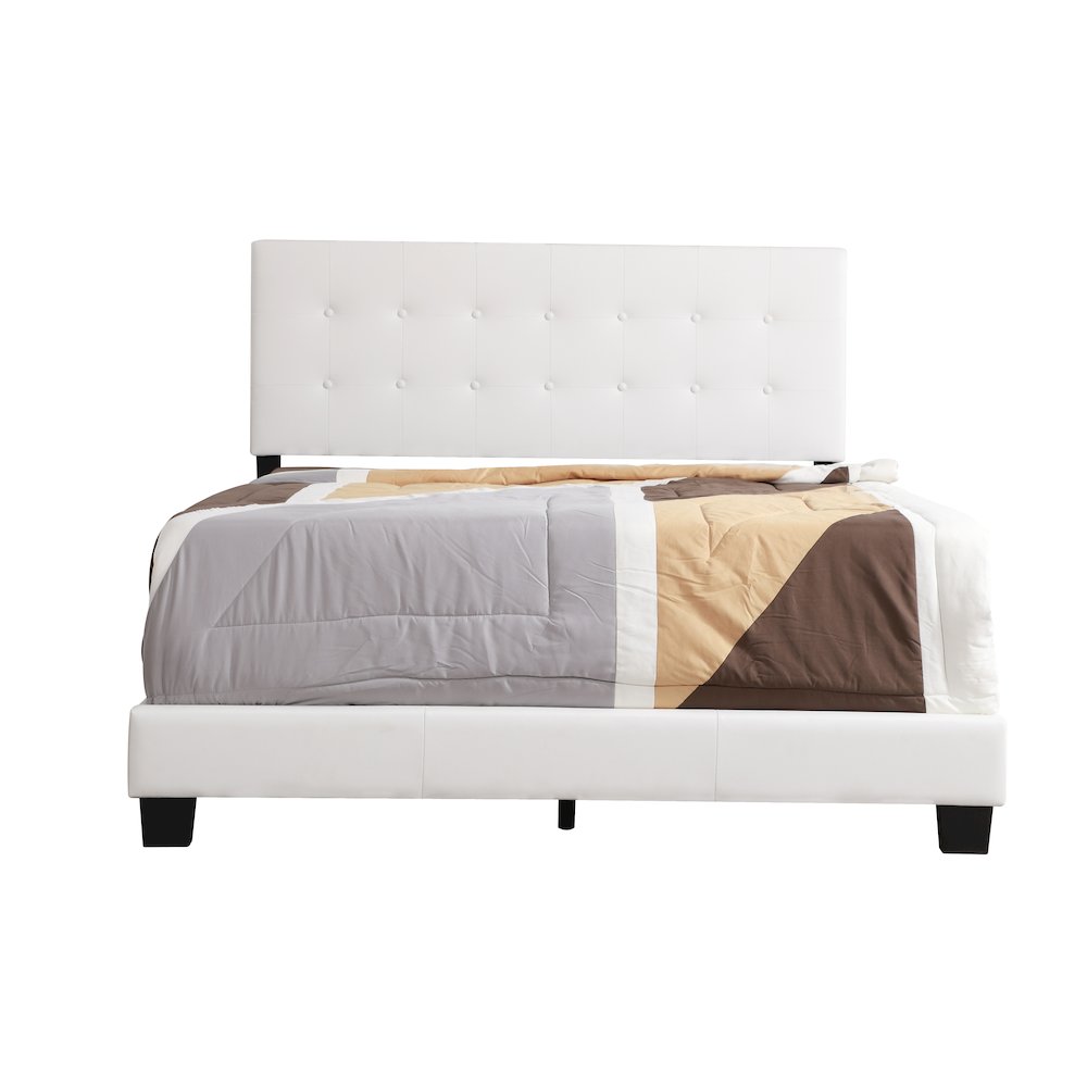 Glory Furniture Caldwell Queen Bed in White Color