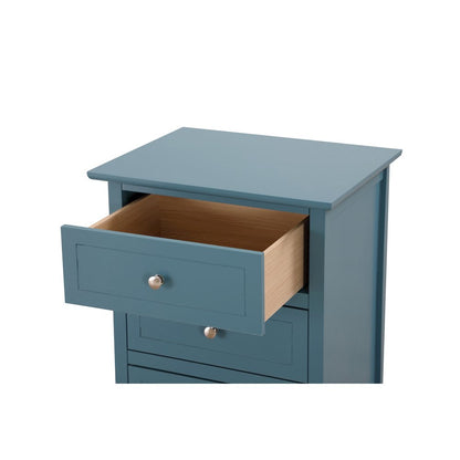 Glory Furniture Daniel   3 Drawer Nightstand, Blue