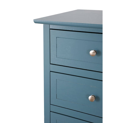 Glory Furniture Daniel   3 Drawer Nightstand, Blue