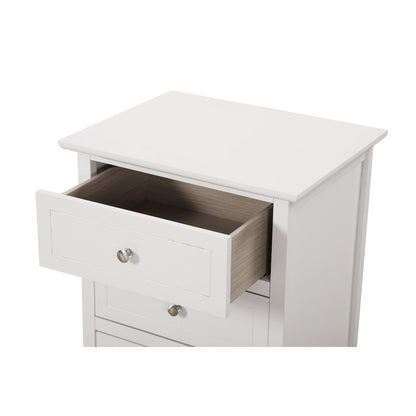 Glory Furniture Daniel   3 Drawer Nightstand, White