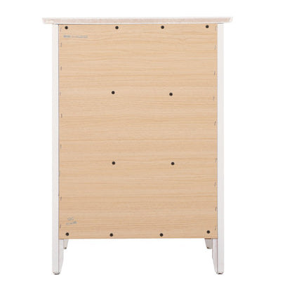 Glory Furniture Daniel   3 Drawer Nightstand, White