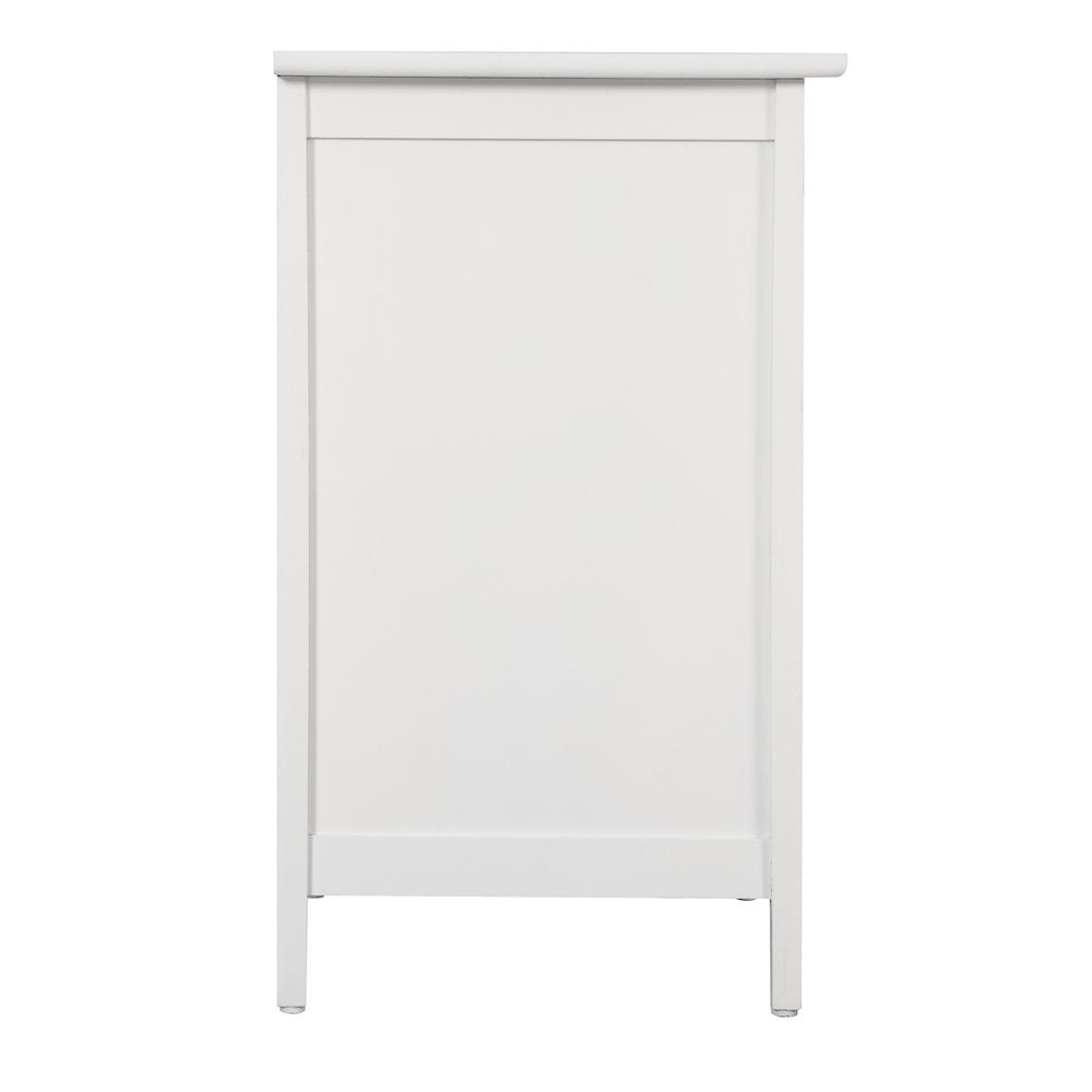 Glory Furniture Daniel   3 Drawer Nightstand, White
