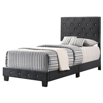 Glory Furniture Suffolk Twin Bed in Black Color