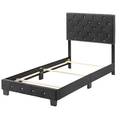 Glory Furniture Suffolk Twin Bed in Black Color