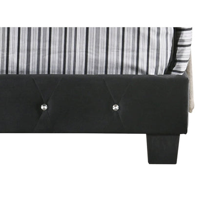 Glory Furniture Suffolk Twin Bed in Black Color