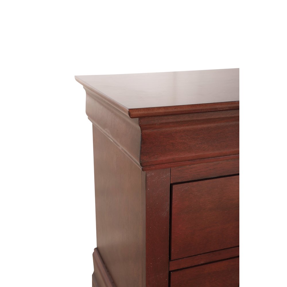 Glory Furniture Louis Phillipe   Nightstand, Cherry