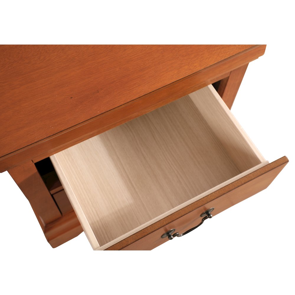 Glory Furniture Louis Phillipe   Nightstand, Oak