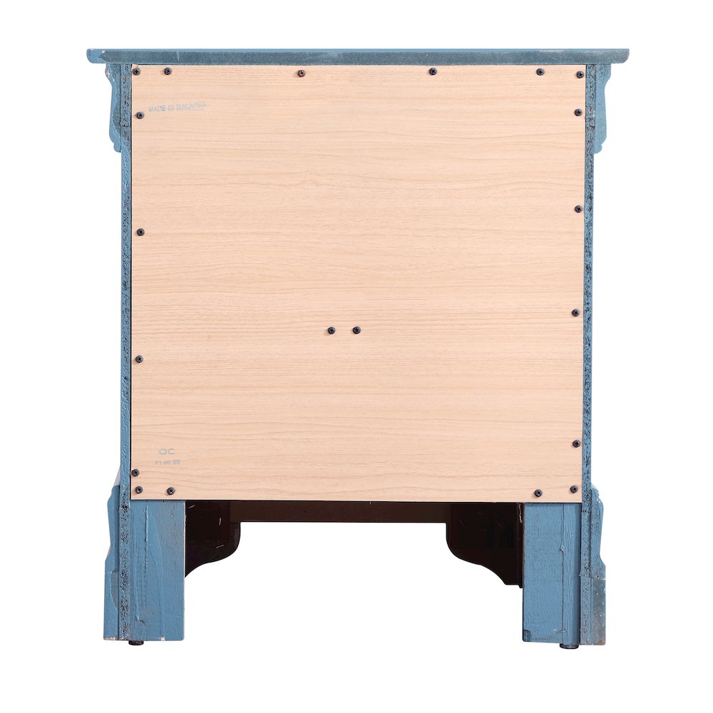 Glory Furniture Louis Phillipe   Nightstand, Blue
