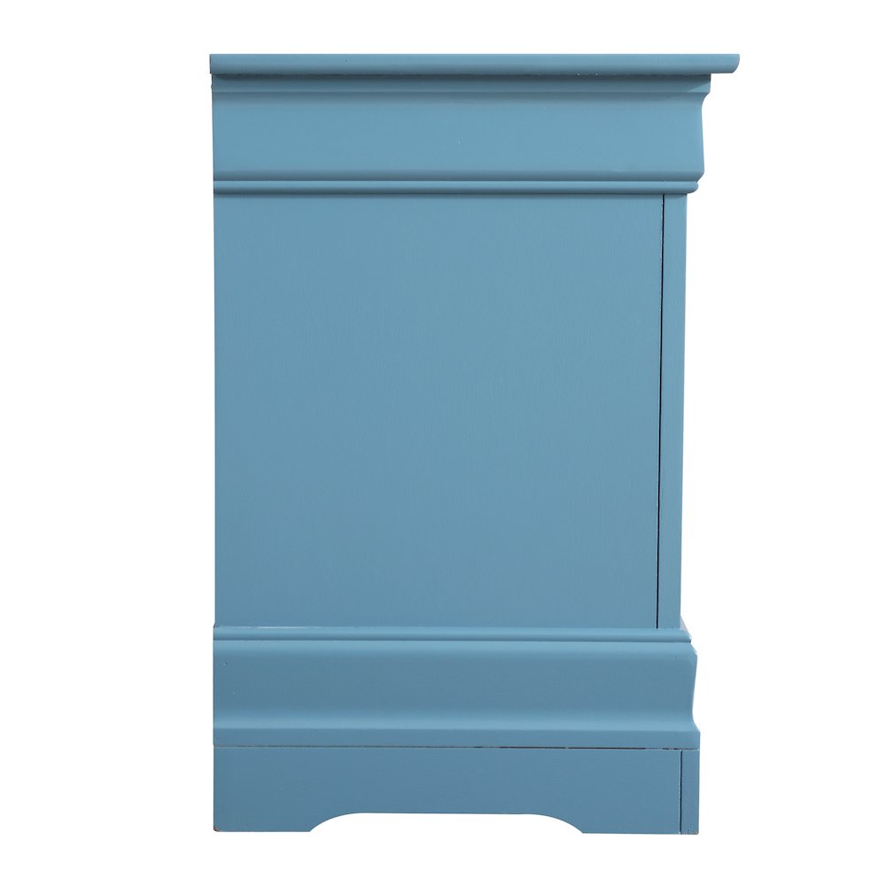 Glory Furniture Louis Phillipe   Nightstand, Blue