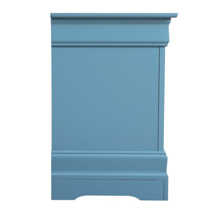 Glory Furniture Louis Phillipe   Nightstand, Blue