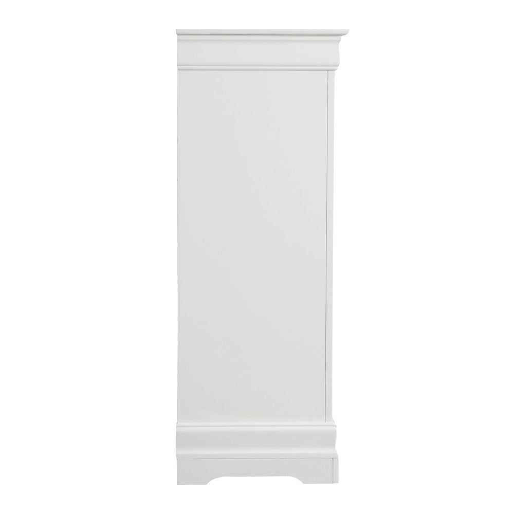 Glory Furniture Louis Phillipe   Chest, White