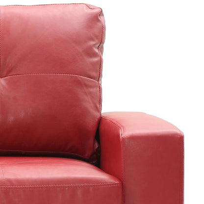 Glory Furniture Newbury Loveseat in Red Color