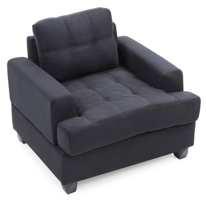 Glory Furniture Sandridge Accent Chair in Black Color