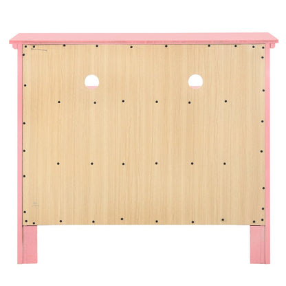 Glory Furniture Hammond Media Chest in Pink Color