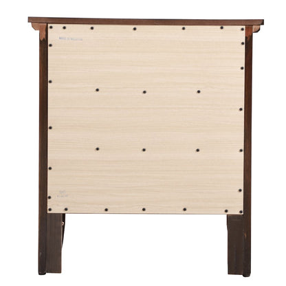 Glory Furniture Hammond   3 Drawer Nightstand, Cappuccino