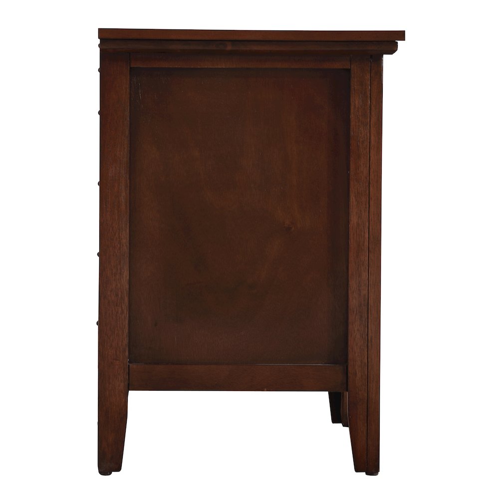 Glory Furniture Hammond   3 Drawer Nightstand, Cappuccino
