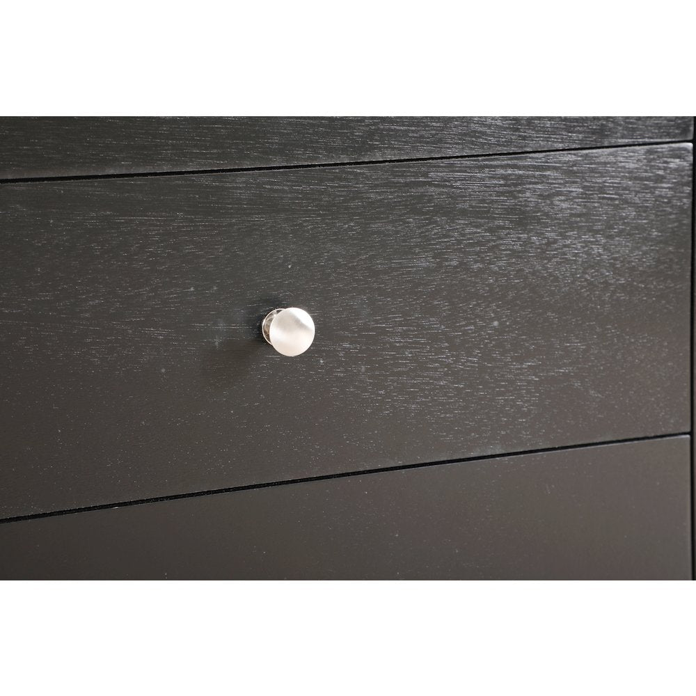 Glory Furniture Hammond   3 Drawer Nightstand, Black