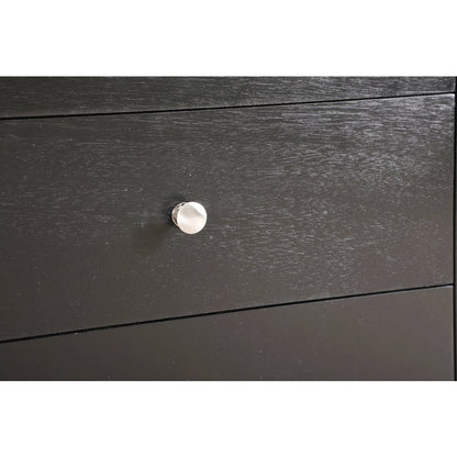 Glory Furniture Hammond   3 Drawer Nightstand, Black